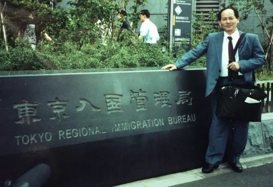 在日本打工的丁尚彪现状,上海男人丁尚彪