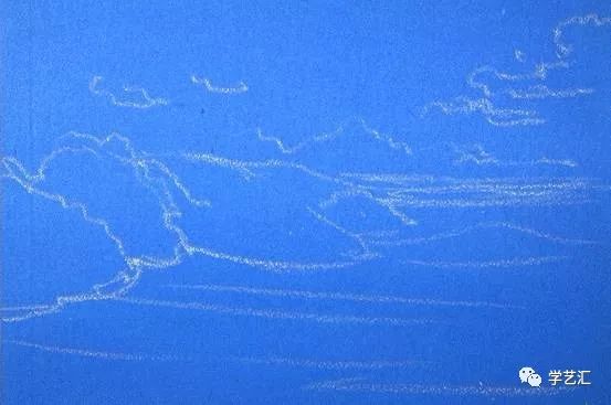 重彩油画棒教程简单,油画棒超美超简单