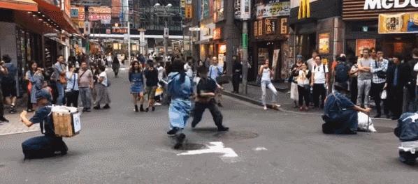 日本街头捡垃圾武士,日本街头捡垃圾天团