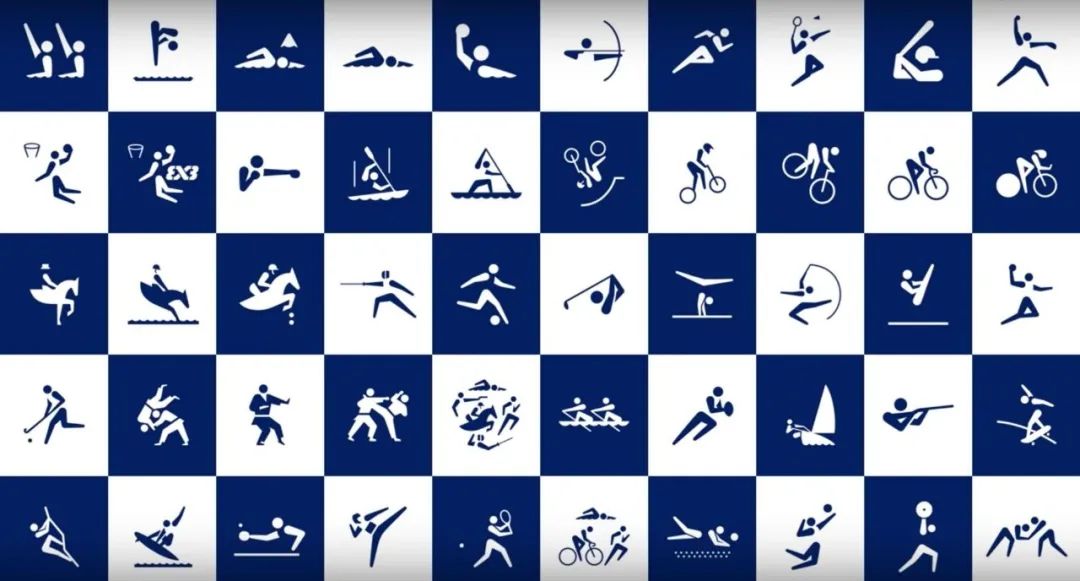 2020年东京奥运会动态图标制作,东京奥运会图标超级变变变