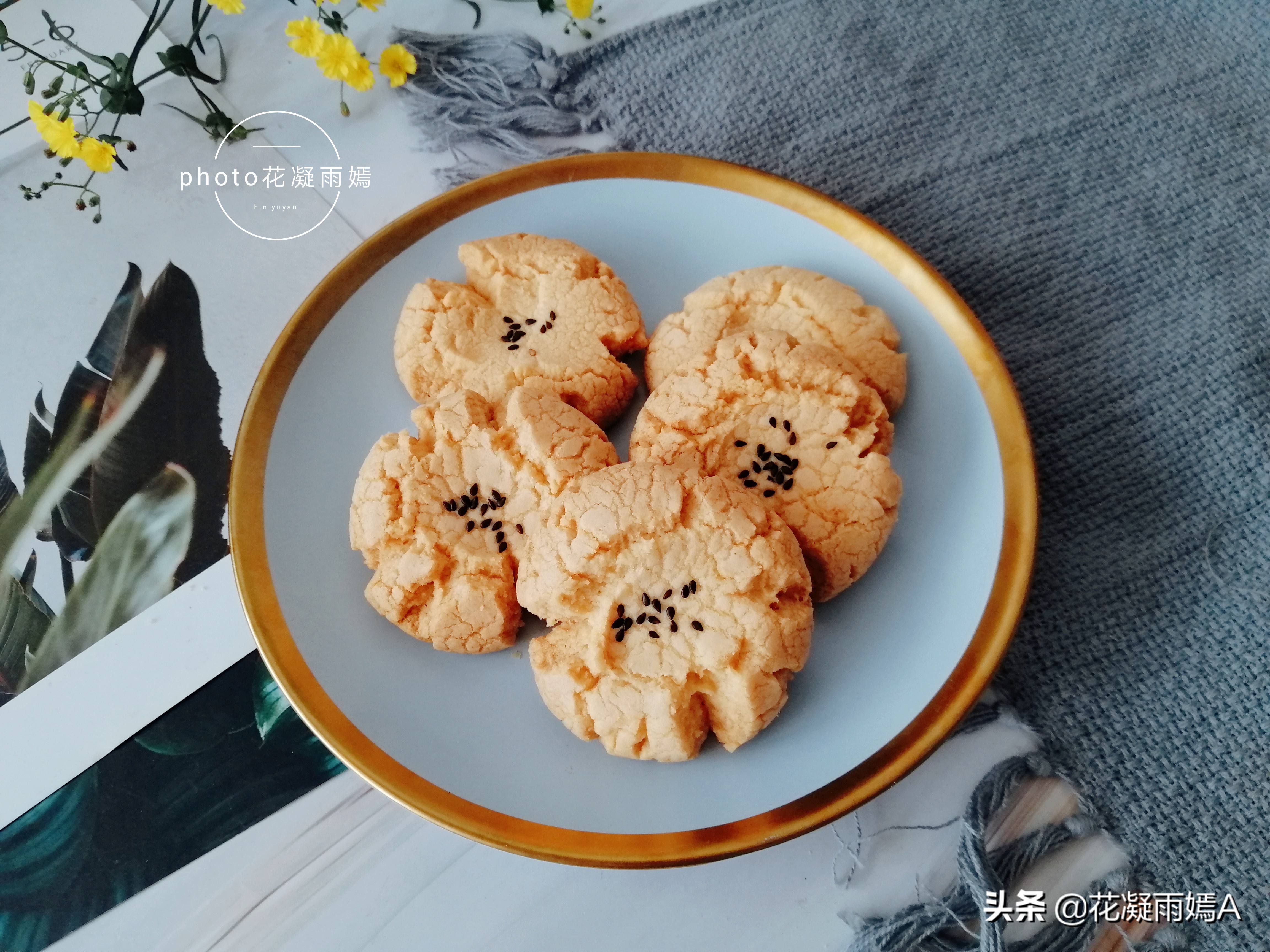 不用面粉的桃酥做法,桃酥没有低筋面粉可以做吗