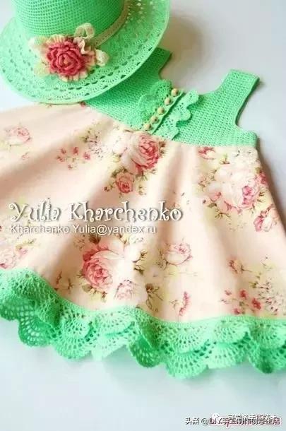 布艺手工制作蓬蓬裙,钩织裙子视频