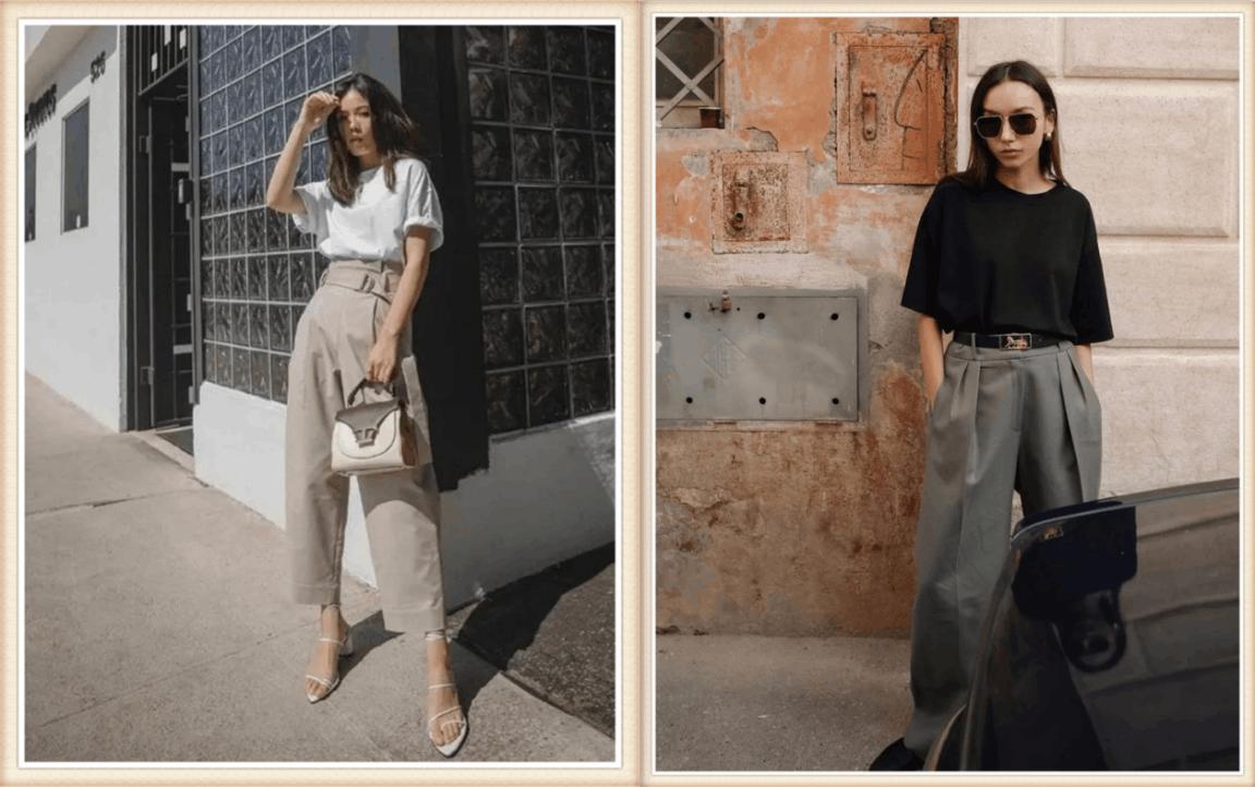 t恤大的穿着好看吗,t恤要大一号还是小一号