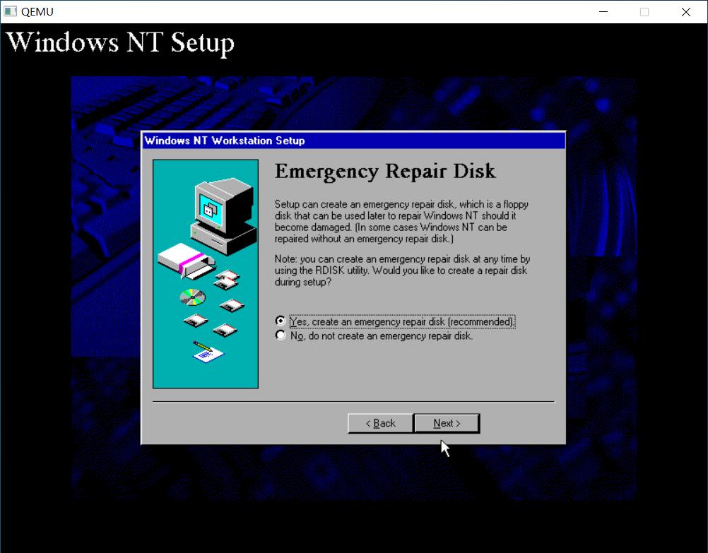 QEMU安装WINDOWSNT4.0MIPS版本
