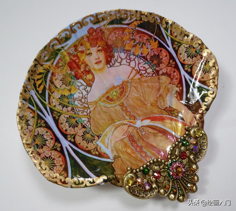 把贝壳做成精美饰品教程,古代贝壳装饰画