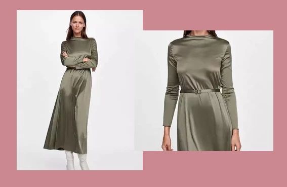 热销爆款必buy单品,秋冬连衣裙显瘦遮肚子外穿