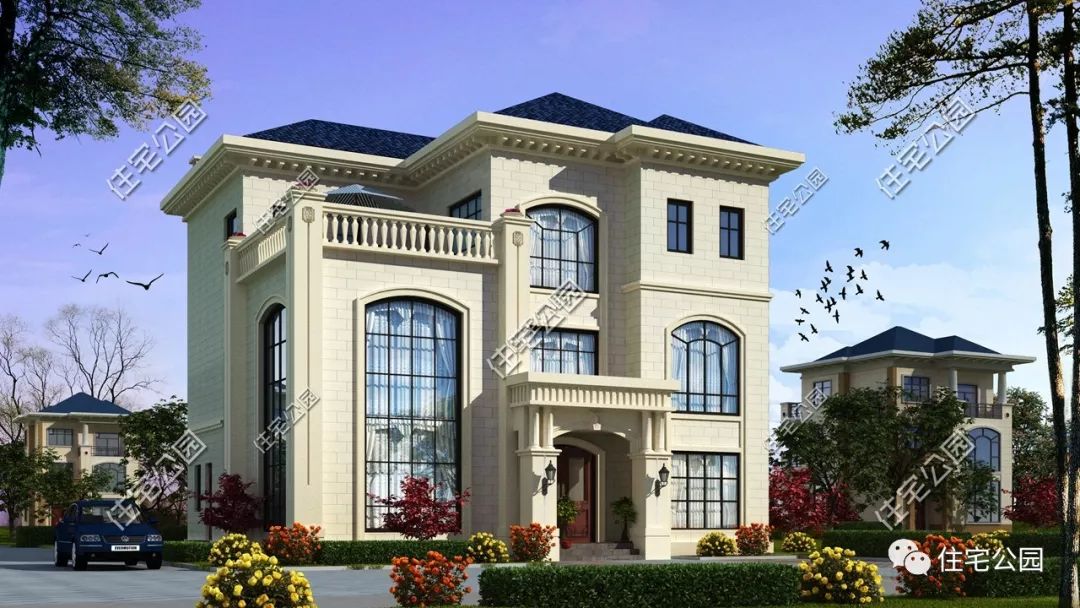 庭院房别墅细节,农村盖房子需要注意哪些事项