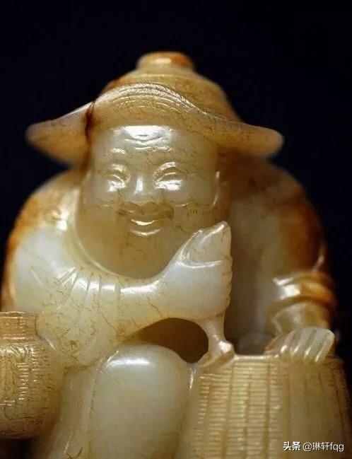 西周古玉橘皮纹,古玉橘皮