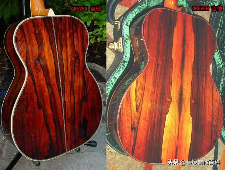 巴西玫瑰木图片欣赏,巴西玫瑰木背板