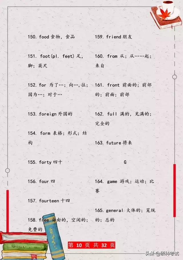 中考英语高频必考作文,中考必考英语完形填空高频单词