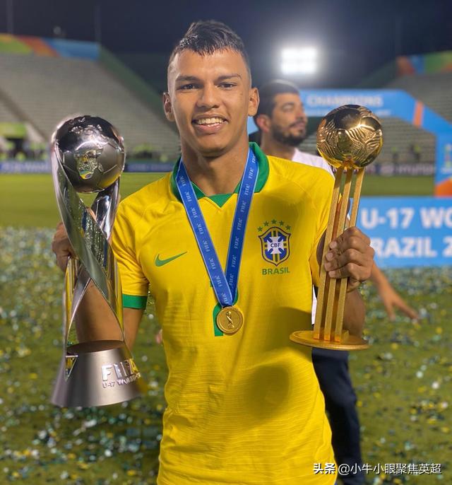 17岁贝隆进球集锦,巴西新星球员17岁