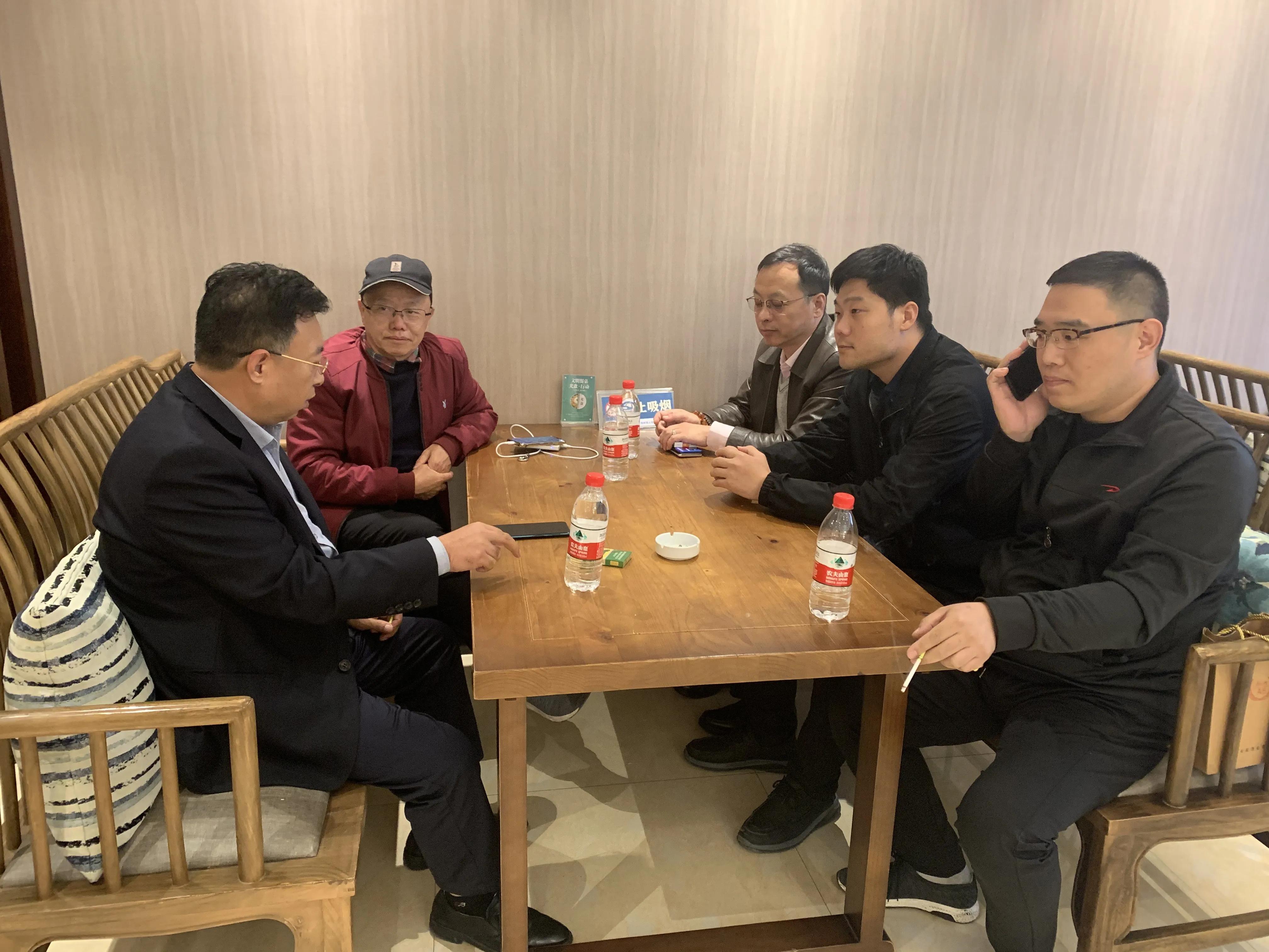 邢台商会考察邢东新区,深圳商会会员走访