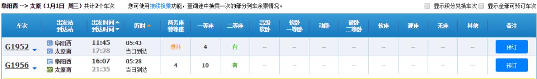 阜阳高铁开通到北京多少时间,阜阳高铁票价一览表
