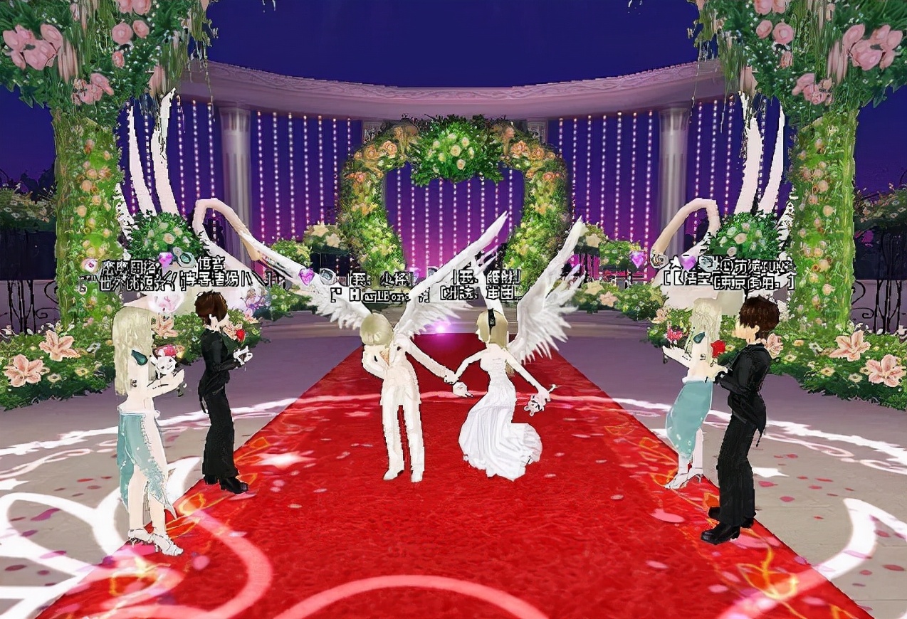 游戏最美场景,游戏上最壮观的婚礼