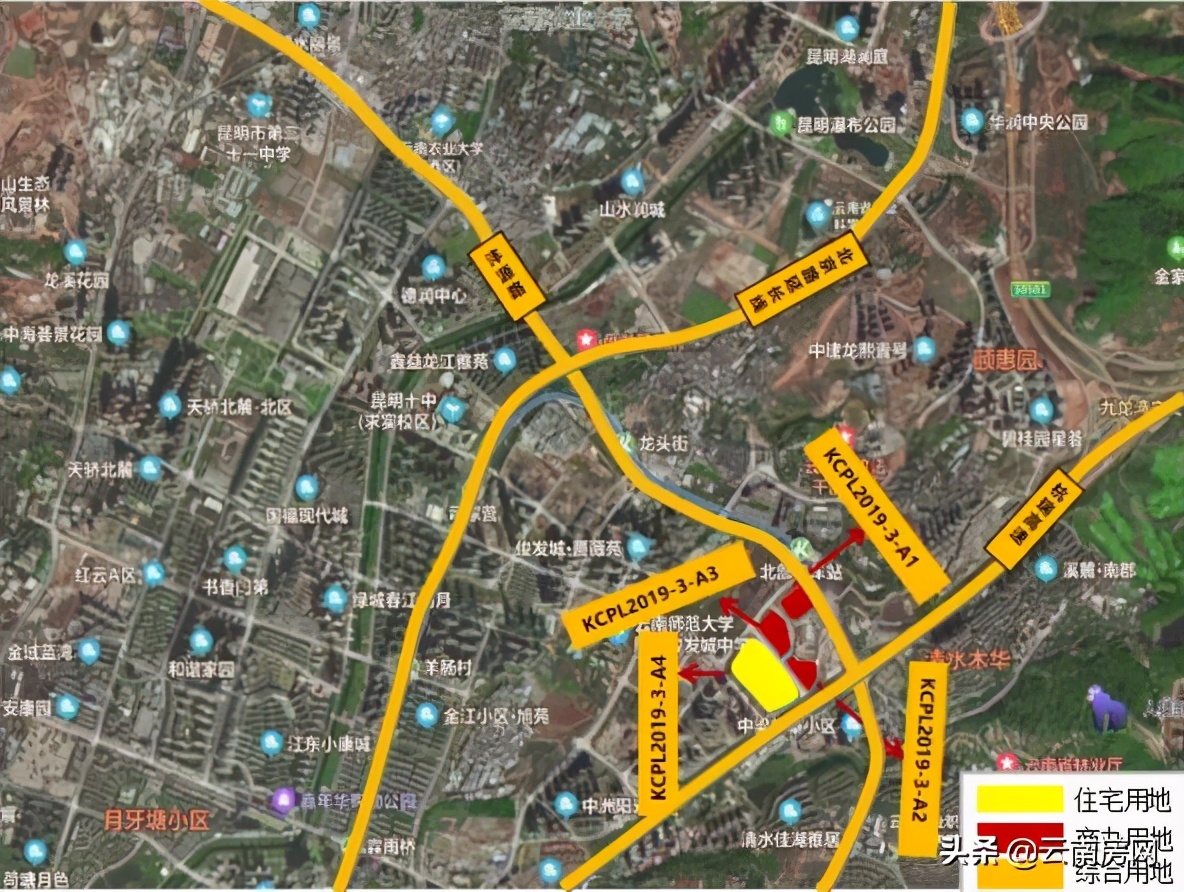 昆明大平层200-300平介绍,昆明主城新盘