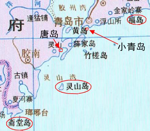 红岛青岛黄岛,青岛分为哪几个岛
