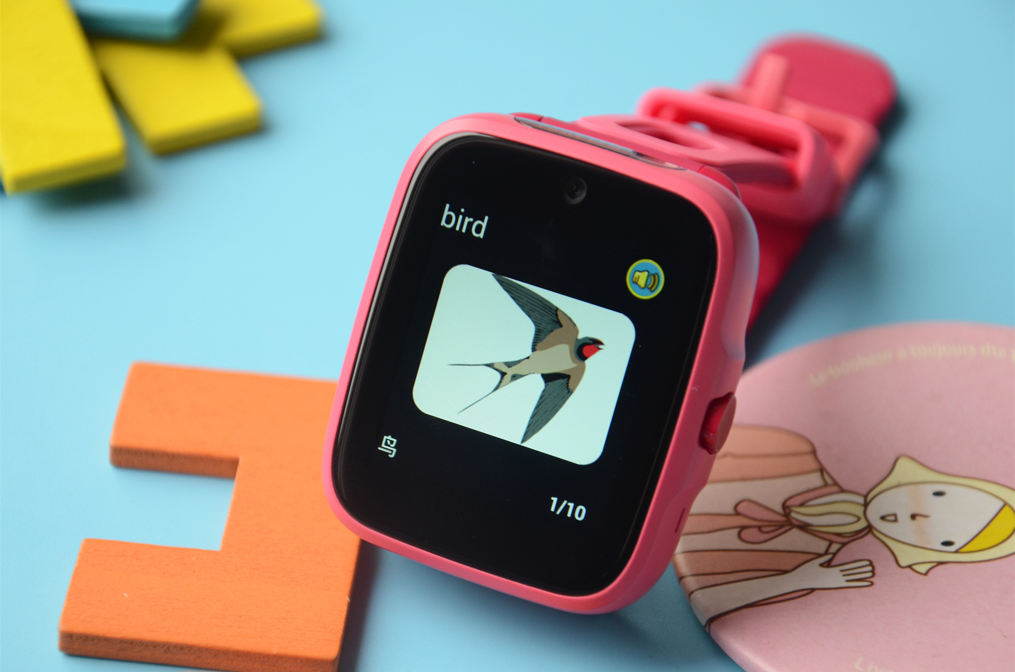 糖猫电话手表k1测评,双摄像头安卓手表