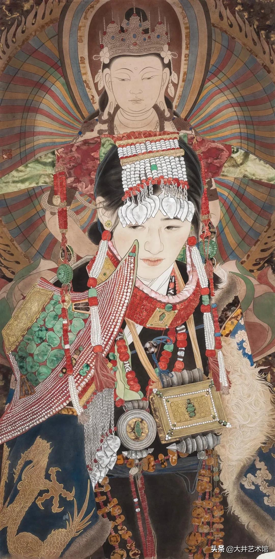 大井人物|吴霞作品欣赏