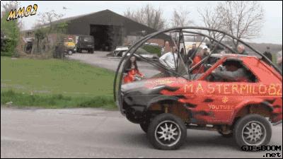 搞笑gif你们这些城里人太会玩了,搞笑gif逗比的世界你永远理解不了