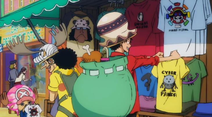 海贼王大熊衣服,海贼王狂热行动的衣服