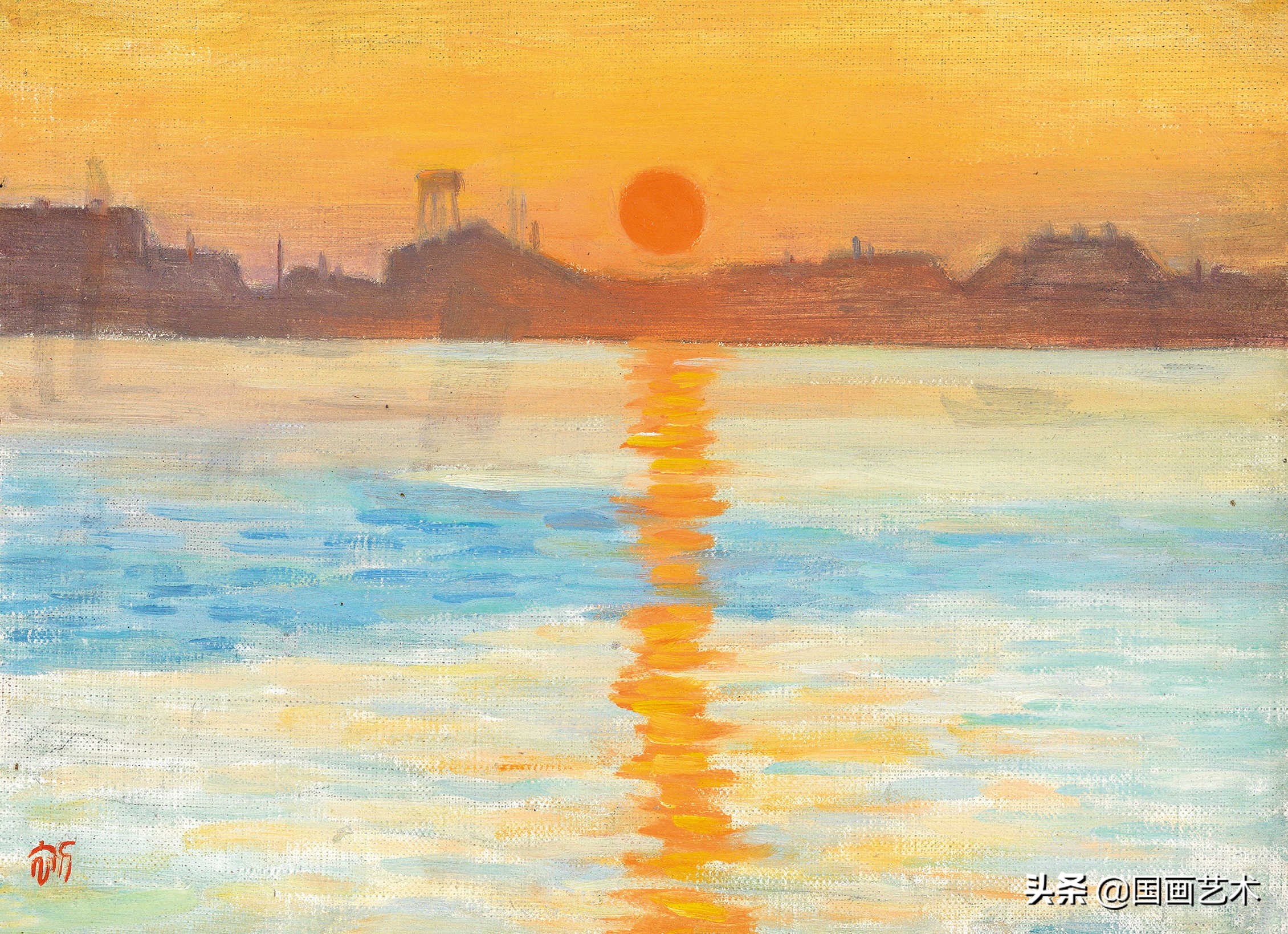 周碧初字画价格,中国油画家周碧初