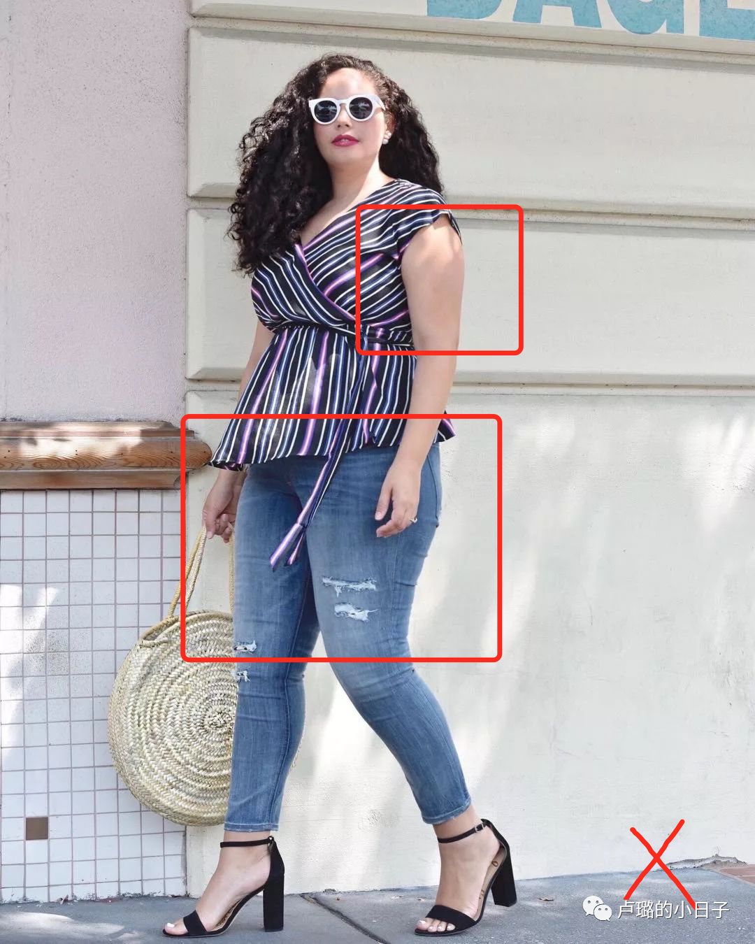 微胖遮肉显瘦,胖妹子看过来教你一招显瘦又百搭