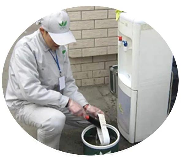 美的饮水机3秒智能清洗操作方法,scishare饮水机怎么清洗