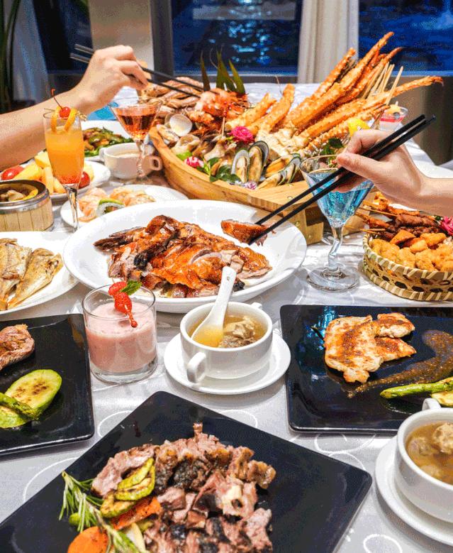 安格斯生蚝自助餐,深圳光明美爵酒店牛排自助餐