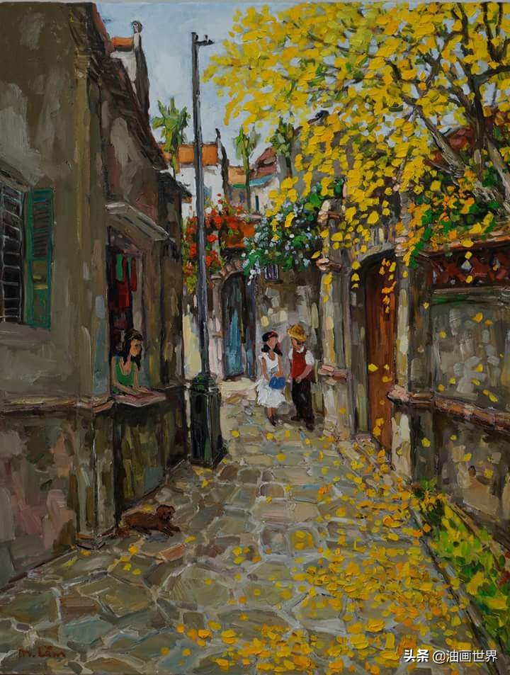 越南最惊艳的画家,越南画家dangvancan作品图片