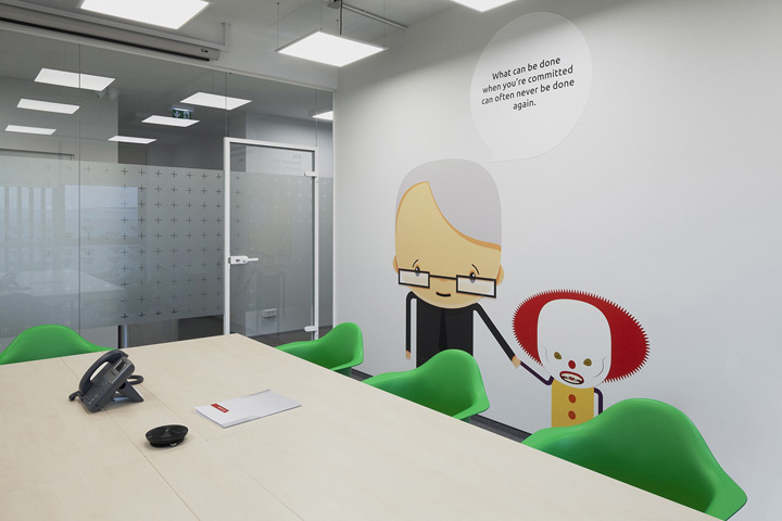 卡通乐园保加利亚软件公司Accedia索非亚办公设计欣赏