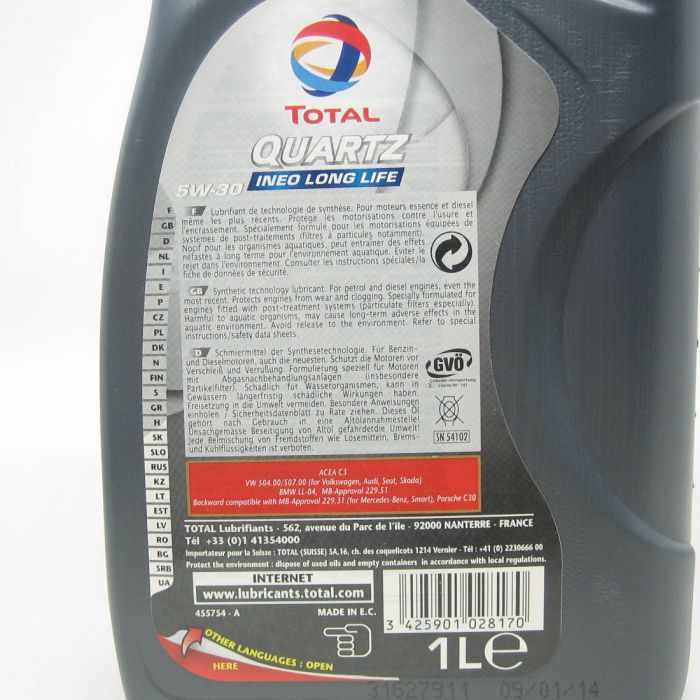 机油测试：10000公里道达尔QuartzIneoMC35W30旧油测试