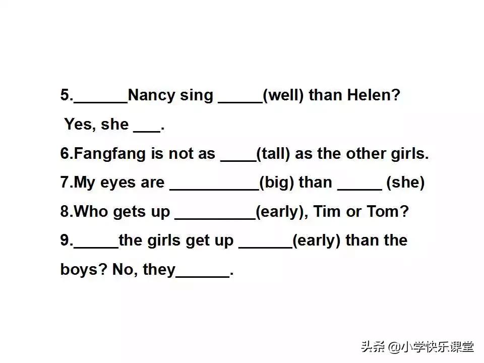 小学英语语法PPT,小学英语语法知识详解