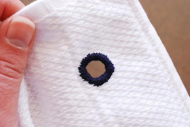 毛巾破洞缝补小窍门,毛巾绣漏针怎么修补