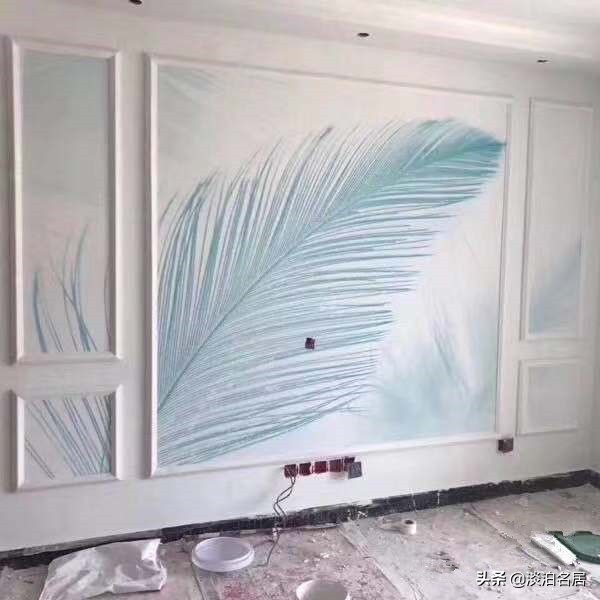 装修背景墙石膏线尺寸,2021背景墙石膏线装修风格简单