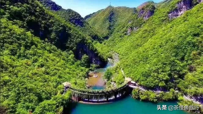 宜昌小九寨五龙河,旅游推荐2-3天游玻璃栈道