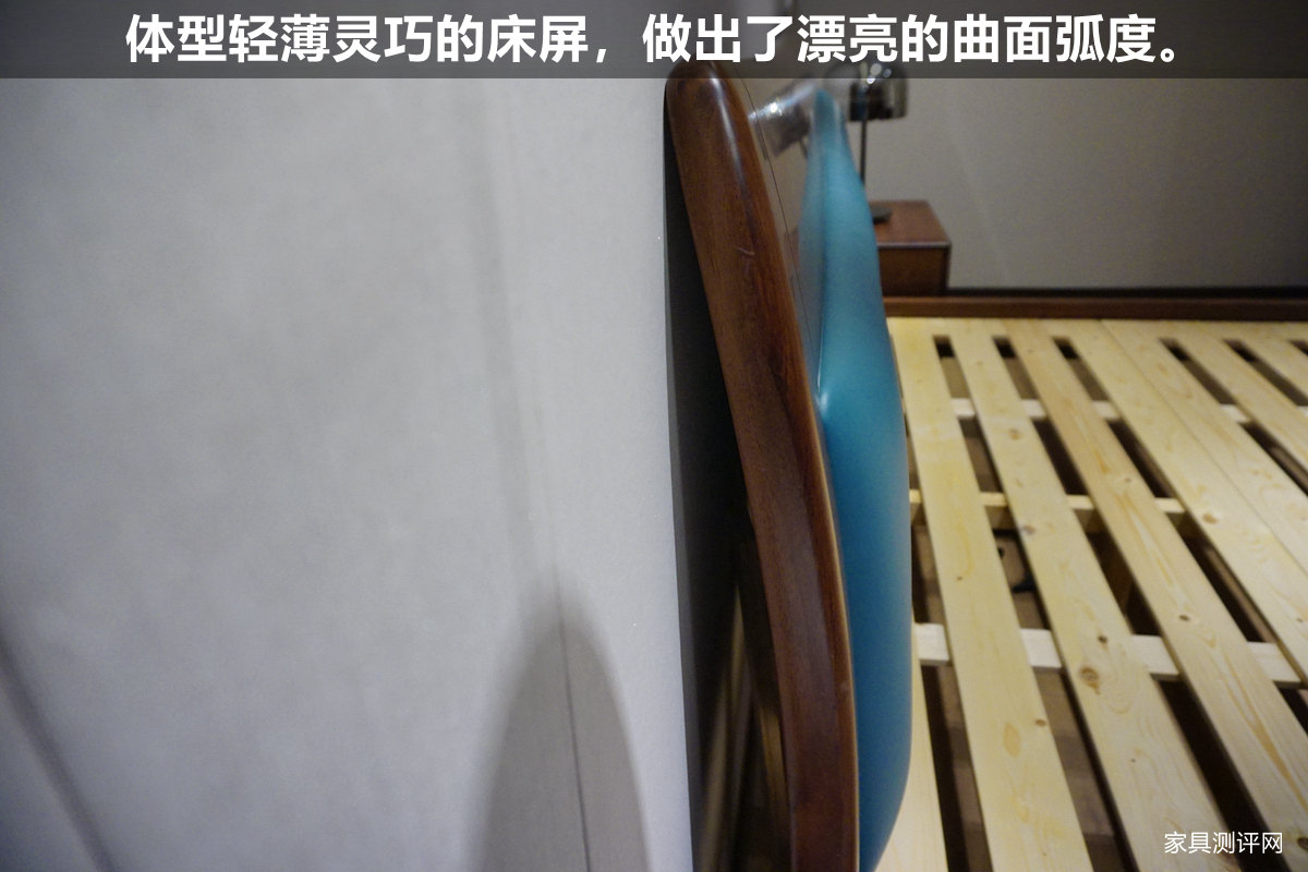 柏森新中式大床,适合轻奢风格的实木床