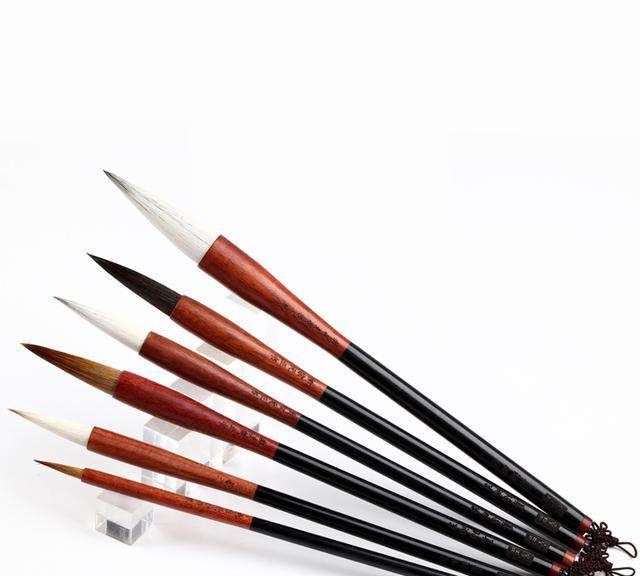 中国最好毛笔字排名,十大狼毫毛笔排名