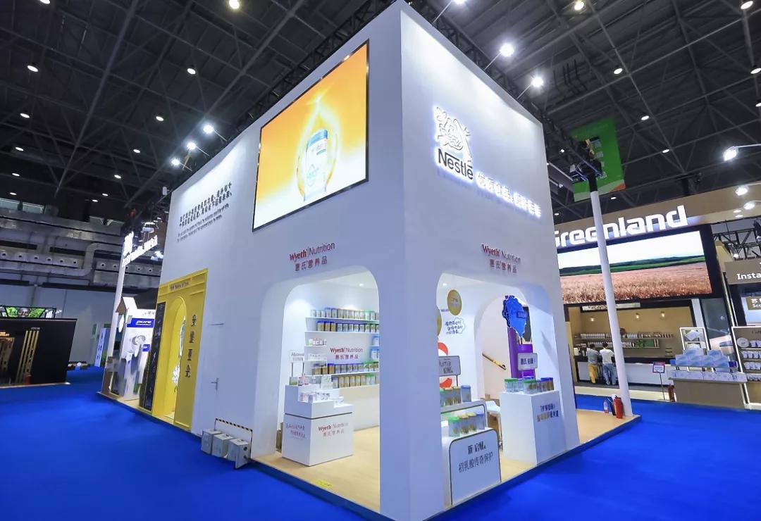 以科研实力著称的这家百年乳企，为消博会呈现了多个“看点”