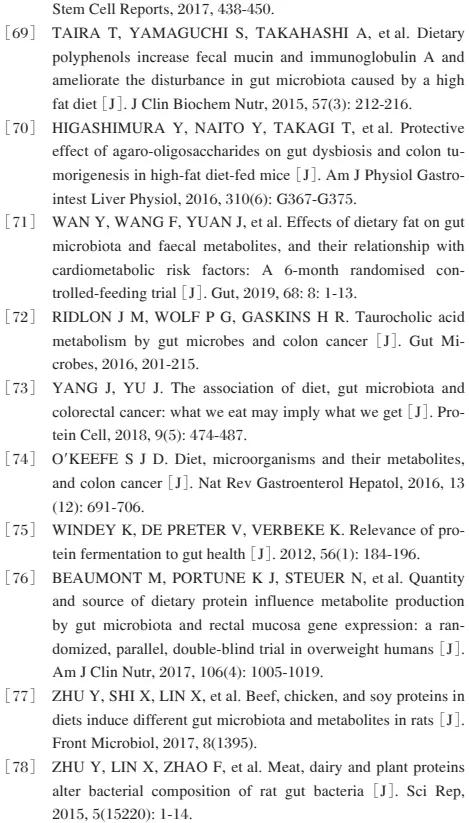 肠道菌群与肠癌,膳食纤维素调理肠道菌群吗
