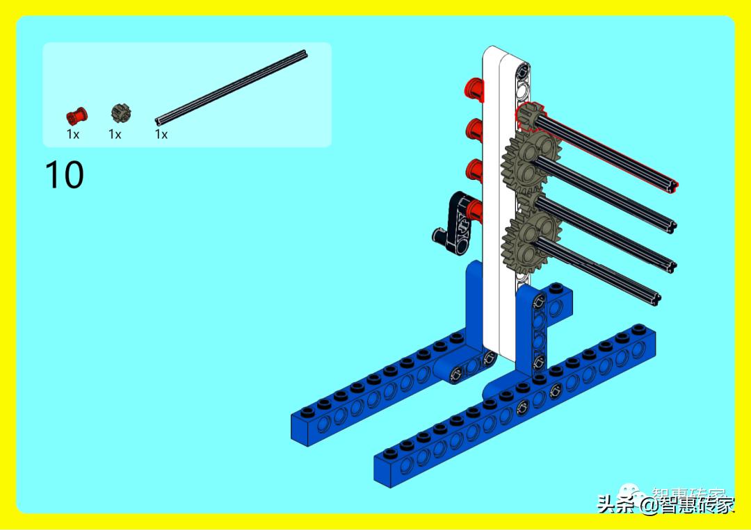 全国青少年机器人技术等级考试（一级）：烤肉架