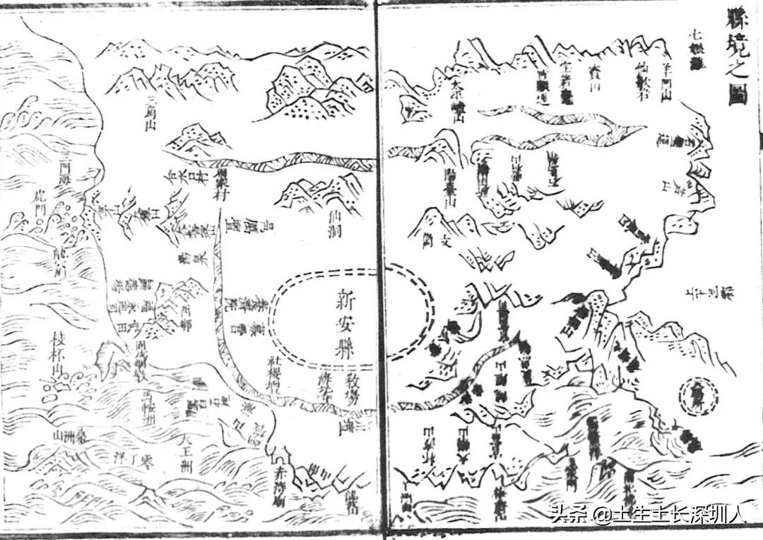这些深圳老地图,见过一张就算你厉害