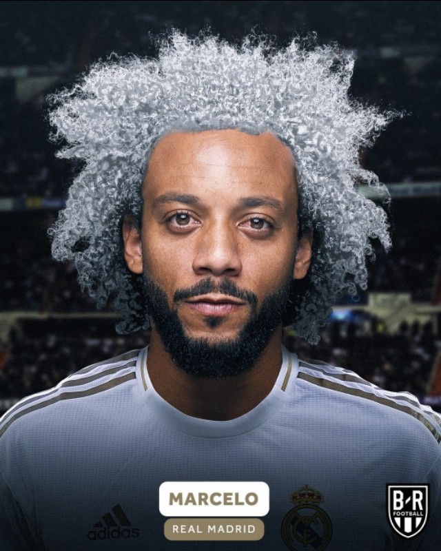 【B/R出品】球员发色按照队服来染色，纯红萨拉赫遇上黑白C罗