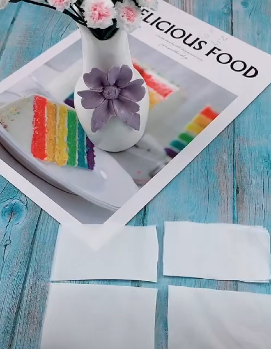 用纸巾做花花教程,用卫生纸做花花教程