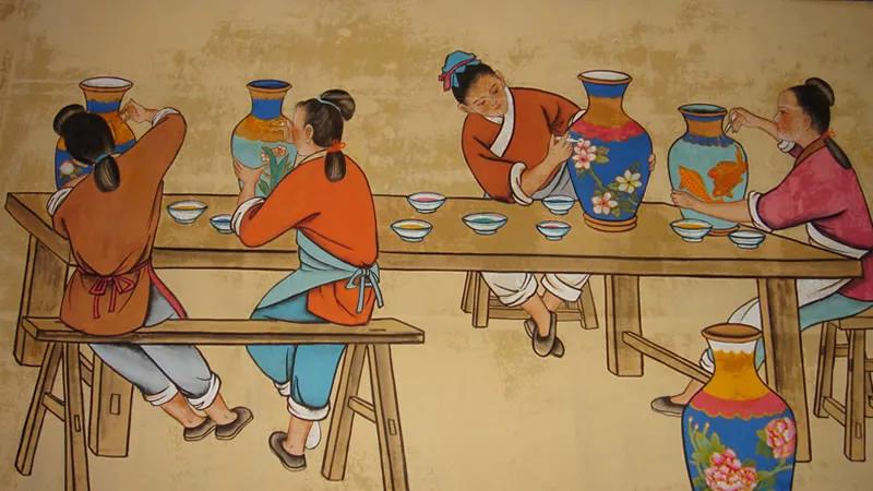 明代铜胎掐丝珐琅彩特征,铜胎掐丝珐琅纯手工制作教程