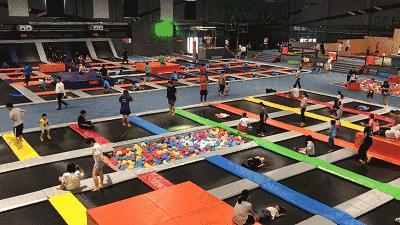 儿童蹦床公园项目大全,蹦床公园基本的全部项目