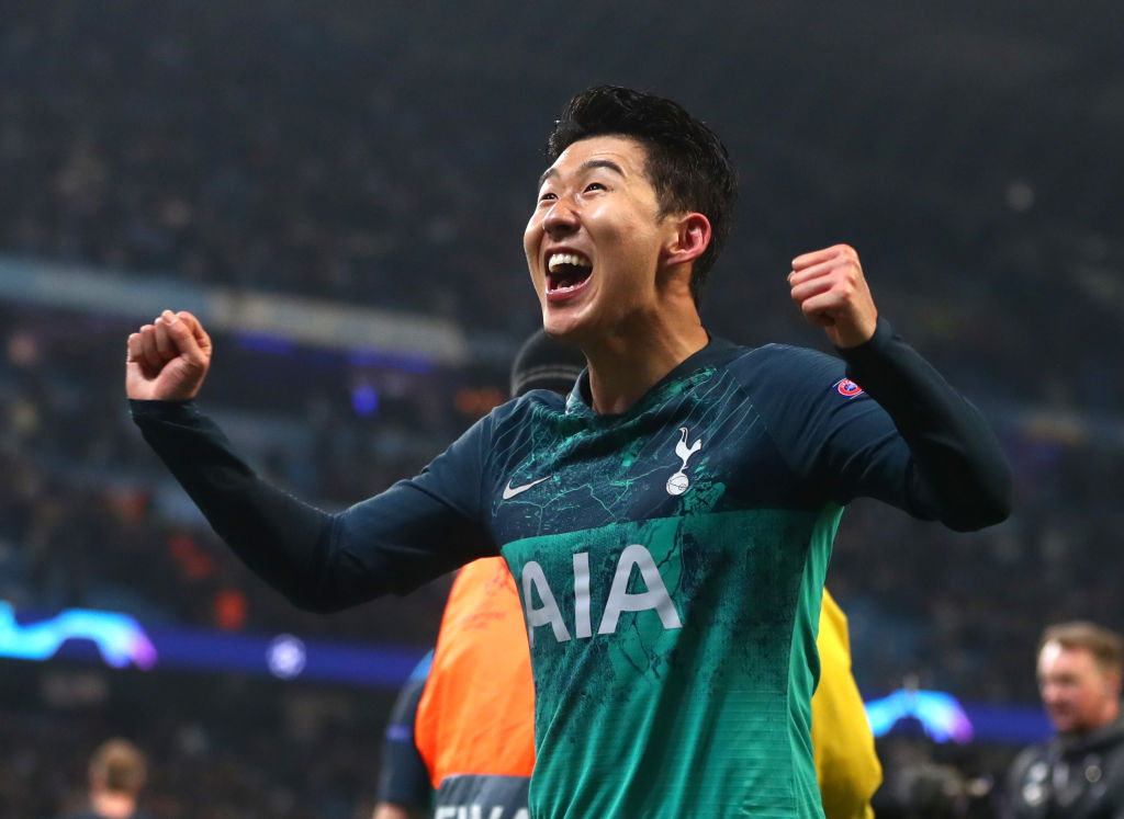 孙兴慜在欧冠有帽子戏法吗,孙兴慜的欧冠之路