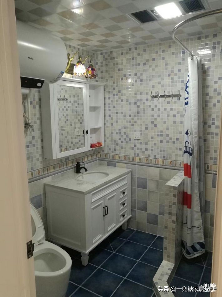 地中海×美式，主妇自装县城房子，花几万网购瓷砖惊呆全家