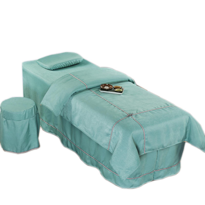 美容院床罩四件套泰式,美容院床罩最新款