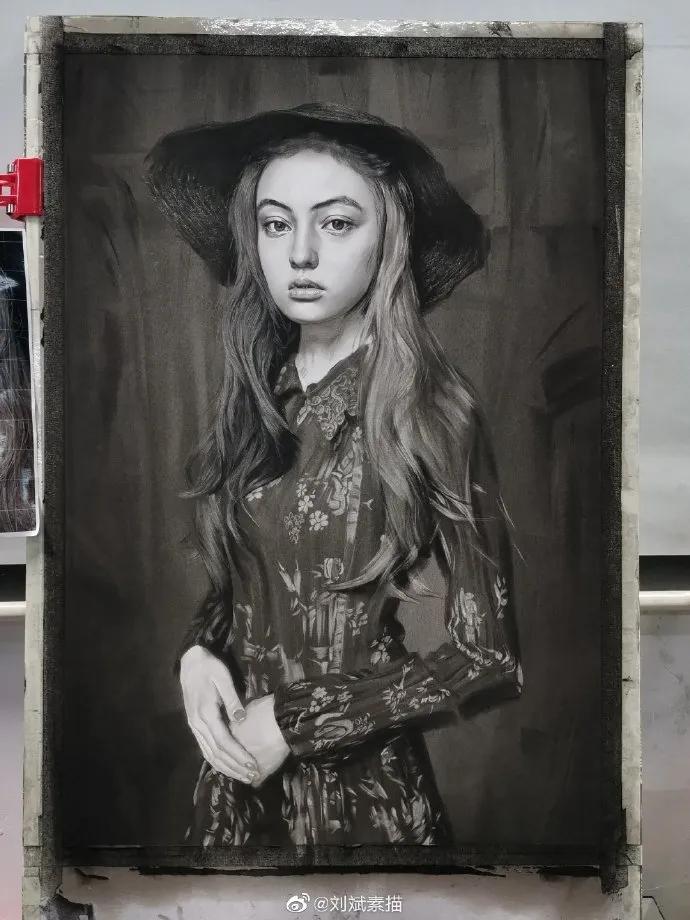 刘斌素描全过程,刘斌素描的技法