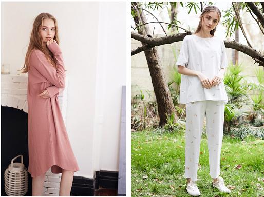 甜美风加厚家居服,甜美风家居服少女